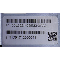 * SIEMENS 6SL3224-0BE33-0AA0 SINAMICS POWER MODULE 240 UNTESTED