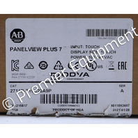 * SURPLUS ALLEN BRADLEY 2711P-T19C22A9P /A PANELVIEW PLUS 7 HMI OPERATOR PANEL