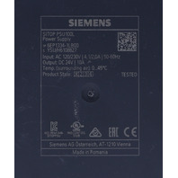 * SIEMENS SITOP PSU100L 6EP1334-1LB00 24V 10A POWER SUPPLY