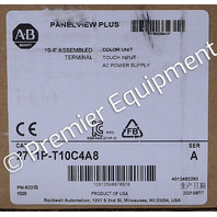* SURPLUS ALLEN BRADLEY 2711P-T10C4A8 /A PANELVIEW PLUS 6 HMI OPERATOR PANEL