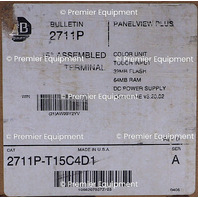 * SURPLUS ALLEN BRADLEY 2711P-T15C4D1 /A PANELVIEW PLUS 6 HMI OPERATOR PANEL
