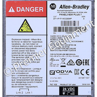 * SURPLUS ALLEN BRADLEY 2711P-T10C22D9P /A 10" PANELVIEW PLUS 7 TERMINAL 