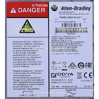 * SURPLUS ALLEN BRADLEY 2711P-T15C22A9P-B /A 15" PERFORMANCE PANELVIEW PLUS 7 OPERATOR *READ*