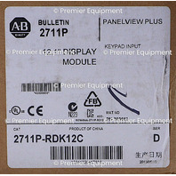 * SURPLUS ALLEN BRADLEY 2711P-RDK12C SER D 12" PANELVIEW PLUS DISPLAY MODULE ONLY