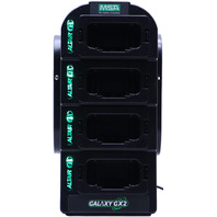 MSA GALAXY GX2 MULTI-UNIT BATTERY CHARGER WITH POWER SUPPLY INCLUDED