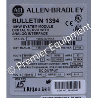 * SURPLUS ALLEN BRADLEY 1394C-SJT10-A SER C DIGITAL SERVO CONTROLLER