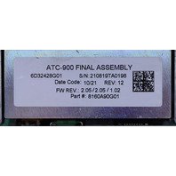 EATON ATC-900 FINAL ASSEMBLY 6D32428G01 8160A90G01 AUTOMATIC TRANSFER SWITCH CONTROLLER MODULE PANEL