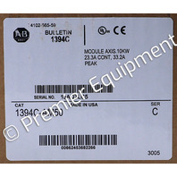 * SURPLUS ALLEN BRADLEY 1394C-AM50 SER C AXIS DRIVE MODULE 10KW