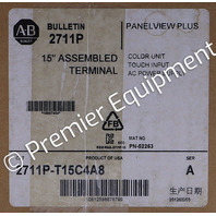 * SURPLUS ALLEN BRADLEY 2711P-T15C4A8 SER A 15" PANELVIEW PLUS 6 OPERATOR INTERFACE