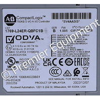 * ALLEN BRADLEY 1769-L24ER-QBFC1B /B COMPACTLOGIX 750KB D I/O A I/O CONTROLLER