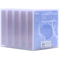 SEALED SET OF 5 DELL LTO ULTRIUM 5 DATA CARTRIDGES 1.5TB/3.0TB NATIVE/COMPRESSED