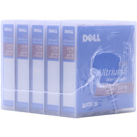 SEALED SET OF 5 DELL LTO ULTRIUM 5 DATA CARTRIDGES 1.5TB/3.0TB NATIVE/COMPRESSED