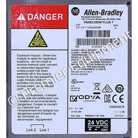 * ALLEN BRADLEY 2711P-T12W22D9P SER A PANELVIEW PLUS 7 OPERATOR PANEL 