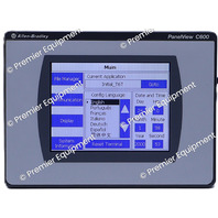 * ALLEN BRADLEY 2711C-T6T A OPERATOR INTERFACE PANELVIEW T600 5.7" TOUCHSCREEN