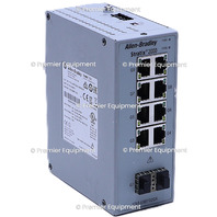 * ALLEN BRADLEY 1783-US8TG2GX SER B STRATIX 2000 INDUSTRIAL ETHERNET SWITCH 
