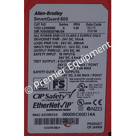 * ALLEN BRADLEY 1752-L24BBBE SER A SAFETY CONTROLLER SMARTGUARD 600