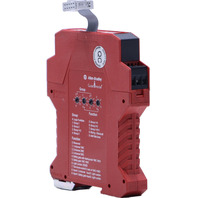 * ALLEN BRADLEY GUARD MASTER 440R-W23218 SER A SAFTEY RELAY