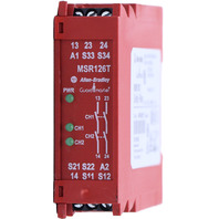 * ALLEN BRADLEY GUARD MASTER 440R-N23117 SER A MSR126T SAFTEY RELAY