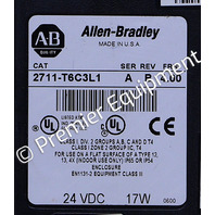 * SURPLUS ALLEN BRADLEY 2711-T6C3L1 /A FRN 4.00 PANELVIEW 600 OPERATOR PANEL 
