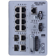 * ALLEN BRADLEY STRATIX 5700 1783-BMS10CA SER A ETHERNET IP ETHERNET MANAGED SWITCH