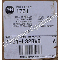 * SURPLUS ALLEN BRADLEY 1761-L32BWB /A FRN 2.0 MICROLOGIX 1000 CONTROLLER