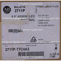 * SURPLUS ALLEN BRADLEY 2711P-T7C4A2 SER A PANELVIEW PLUS 700 OPERATOR INTERFACE