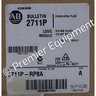 * SURPLUS ALLEN BRADLEY 2711P-RP8A SER A LOGIC MODULE 512 MB RAM 