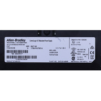 * ALLEN BRADLEY 1756-PA75R SER A CONTROLLOGIX AC REDUNDANT POWER SUPPLY