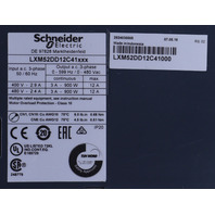 * SCHNEIDER ELECTRIC LEXIUM LXM 52 LXM52DD12C41000 MOTION SERVO DRIVE