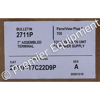 * SURPLUS ALLEN BRADLEY 2711P-T7C22D9P SER A PERFORMANCE PANELVIEW PLUS 7 OPERATOR INTERFACE 