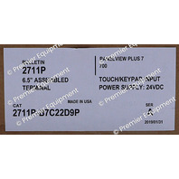 * ALLEN BRADLEY 2711P-B7C22D9P SER A PANELVIEW PLUS 7 OPERATOR INTERFACE