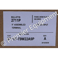 * ALLEN BRADLEY 2711P-T9W22A9P SER A PANELVIEW PLUS 7 HMI OPERATOR PANEL