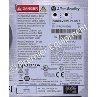 * ALLEN BRADLEY 2711P-T12W21D8S SER B PANELVIEW PLUS 7 12" OPERATOR PANEL