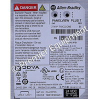 * ALLEN BRADLEY 2711P-T10C22D8S SER B PANELVIEW PLUS 7 10" OPERATOR PANEL
