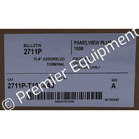 * SURPLUS ALLEN BRADLEY 2711P-T10C4A9 SER A PANELVIEW PLUS 6 10" OPERATOR PANEL