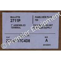 * SURPLUS ALLEN BRADLEY 2711P-T7C4D8 SER A PANELVIEW PLUS 6 6.5" OPERATOR PANEL