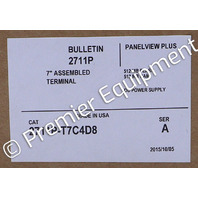 * SURPLUS ALLEN BRADLEY 2711P-T7C4D8 SER A PANELVIEW PLUS 6 6.5" OPERATOR PANEL