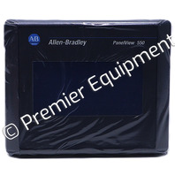 * SURPLUS ALLEN BRADLEY 2711-T5A1L1 SER B PANELVIEW 550 5.3" OPERATOR INTERFACE