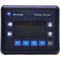 * ALLEN BRADLEY 2711-M3A18L1 SER A PANELVIEW 300 MICRO OPERATOR INTERFACE