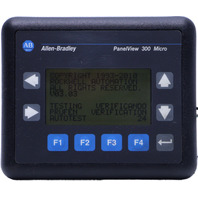 * ALLEN BRADLEY 2711-M3A18L1 SER A PANELVIEW 300 MICRO OPERATOR INTERFACE
