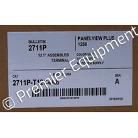 * SURPLUS ALLEN BRADLEY 2711P-T12C4A8 SER A 12.1" PANELVIEW 1250 PLUS 6 OPERATOR INTERFACE