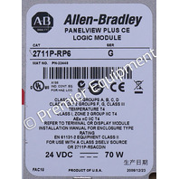 * SURPLUS ALLEN BRADLEY 2711P-RP6 SER G PANELVIEW PLUS CE LOGIC MODULE