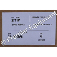 * SURPLUS ALLEN BRADLEY 2711P-RP6 SER G PANELVIEW PLUS CE LOGIC MODULE