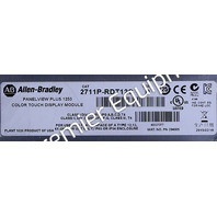 * SURPLUS ALLEN BRADLEY 2711P-RDT12C SER D 12.1" PANELVIEW PLUS 1250 DISPLAY MODULE