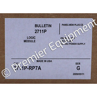 * ALLEN BRADLEY 2711P-RP7A SER G PANELVIEW PLUS 256MB CE LOGIC MODULE