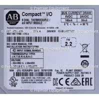 * ALLEN BRADLEY 11769-IT6 SER A 6 CHANNEL THERMOCOUPLE INPUT MODULE