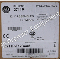 * SURPLUS ALLEN BRADLEY 2711P-T12C4A8 SER A 12.1" PANELVIEW 1250 PLUS 6 OPERATOR INTERFACE