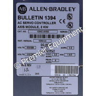 * SURPLUS ALLEN BRADLEY 1394C-AM03 SER C SERVO AXIS DRIVE MODULE 2KW