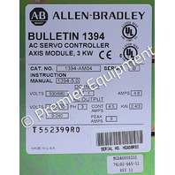 * SURPLUS ALLEN BRADLEY 1394-AM04 SER B AC SERVO CONTROLLER