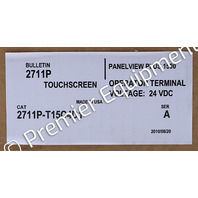 * SURPLUS ALLEN BRADLEY 2711P-T15C4D1 /A PANELVIEW PLUS 6 HMI OPERATOR PANEL